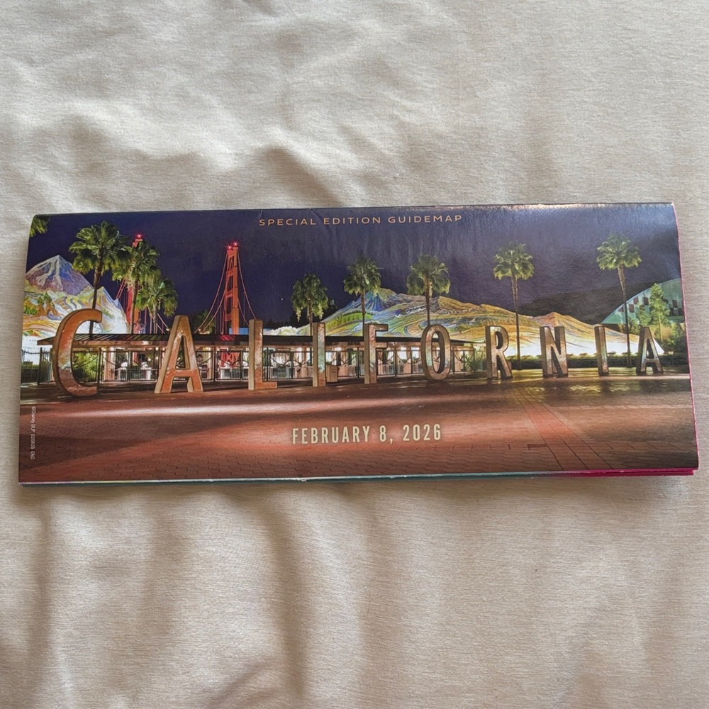 California Special Edition 25th anniversary Guidemap
